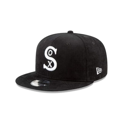 Chicago White Sox Gorra | New Era MLB Corduroy 9fifty Snapback Cap Mexico - Negros
